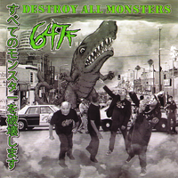 647f - Destroy All Monsters 7” ~RARE LA PUNK! - Richies Redneck - Dead Beat Records - 1