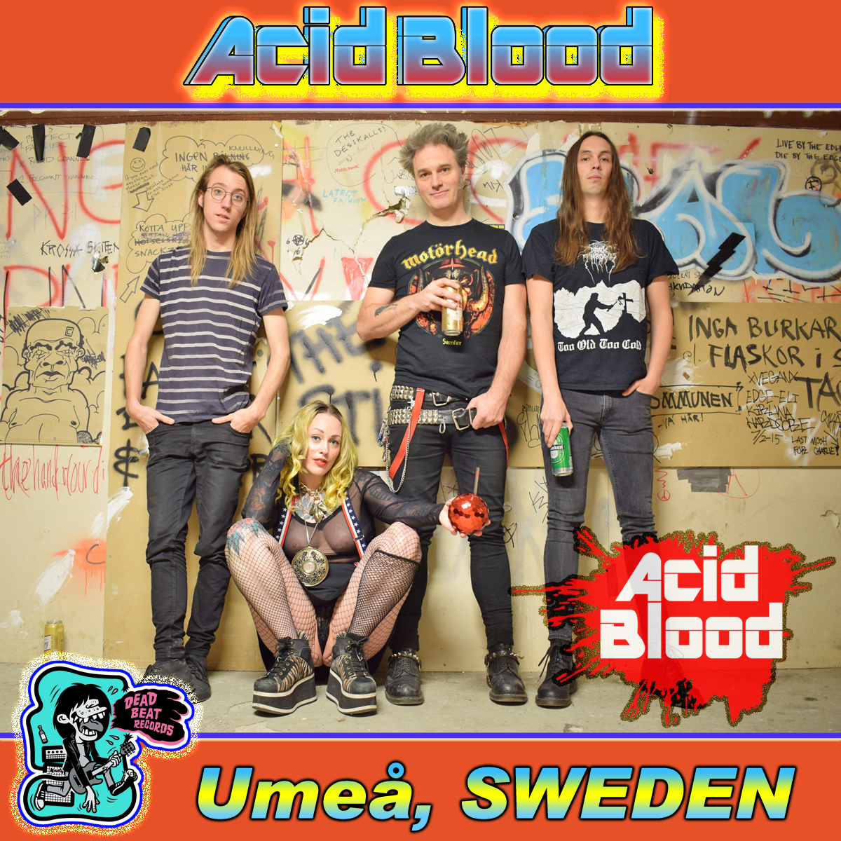 Acid Blood- S/T CD ~REISSUE WITH 2 BONUS TRACKS / ZEKE!