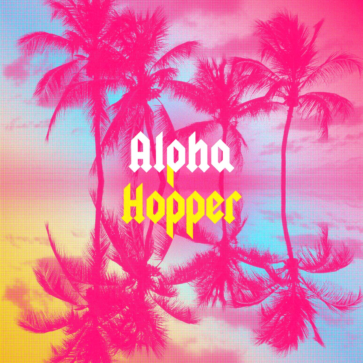 Alpha Hopper- S/T LP ~UNWOUND, HUGGY BEAR / RARE CLEAR WAX!