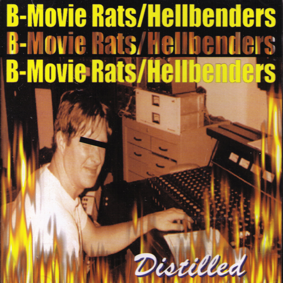 B-Movie Rats / Hellbenders- 'Distilled' Split CD ~CANDY SNATCHERS!