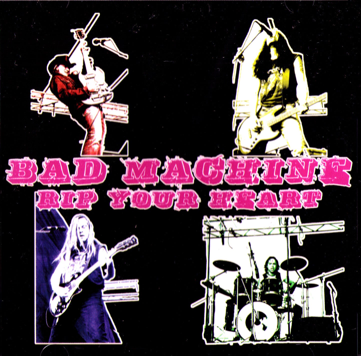 BAD MACHINE- 'Rip Your Heart' LP - Dead Beat - Dead Beat Records