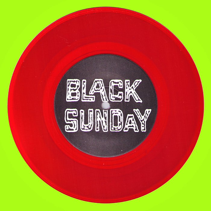 Black Sunday- Romantic Me 7" ~RED VINYL LTD TO 100!