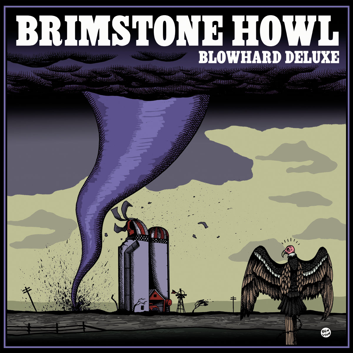 Brimstone Howl- Blowhard Deluxe LP ~OBLIVIANS!