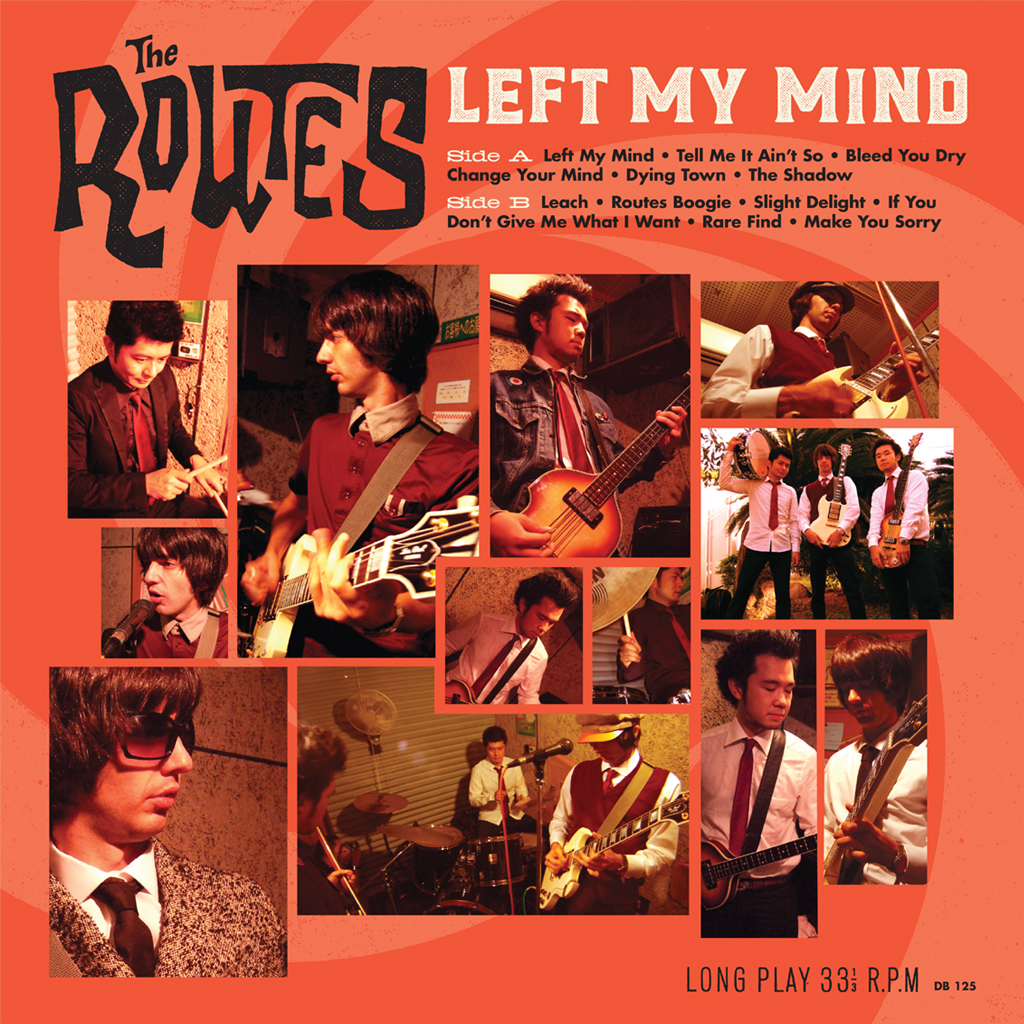 The Routes- Left My Mind LP ~RIPPER BUNDLE LTD TO 50! - Dead Beat - Dead Beat Records - 2