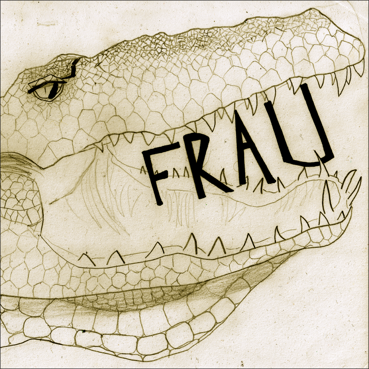 FRAU- S/T LP ~EX GOOD THROB / LTD TO 100 ON GREEN WAX!