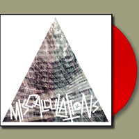 Miscalculations- S/T LP ~LTD TO 100 ON RED WAX! - Dead Beat - Dead Beat Records - 1