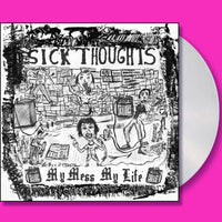 SICK THOUGHTS- My Mess My Life LP ~ COLLECTORS PACK LTD TO 100! - Dead Beat - Dead Beat Records - 3