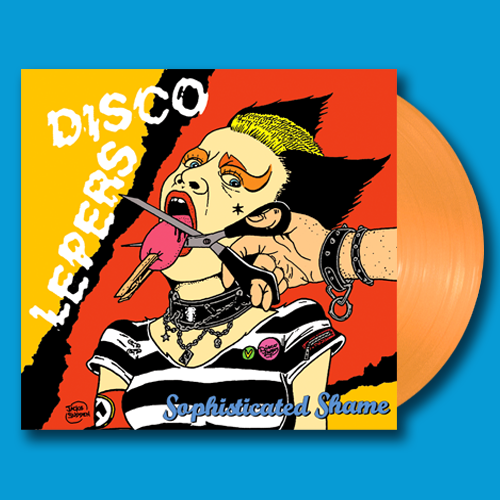 Disco Lepers- Sophisticated Shame LP ~MICKEY ORANGE WAX LTD TO 50! - Dead Beat - Dead Beat Records - 4