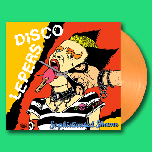 Disco Lepers- Sophisticated Shame LP ~TAZER ORANGE WAX LTD TO 50! - Dead Beat - Dead Beat Records - 4
