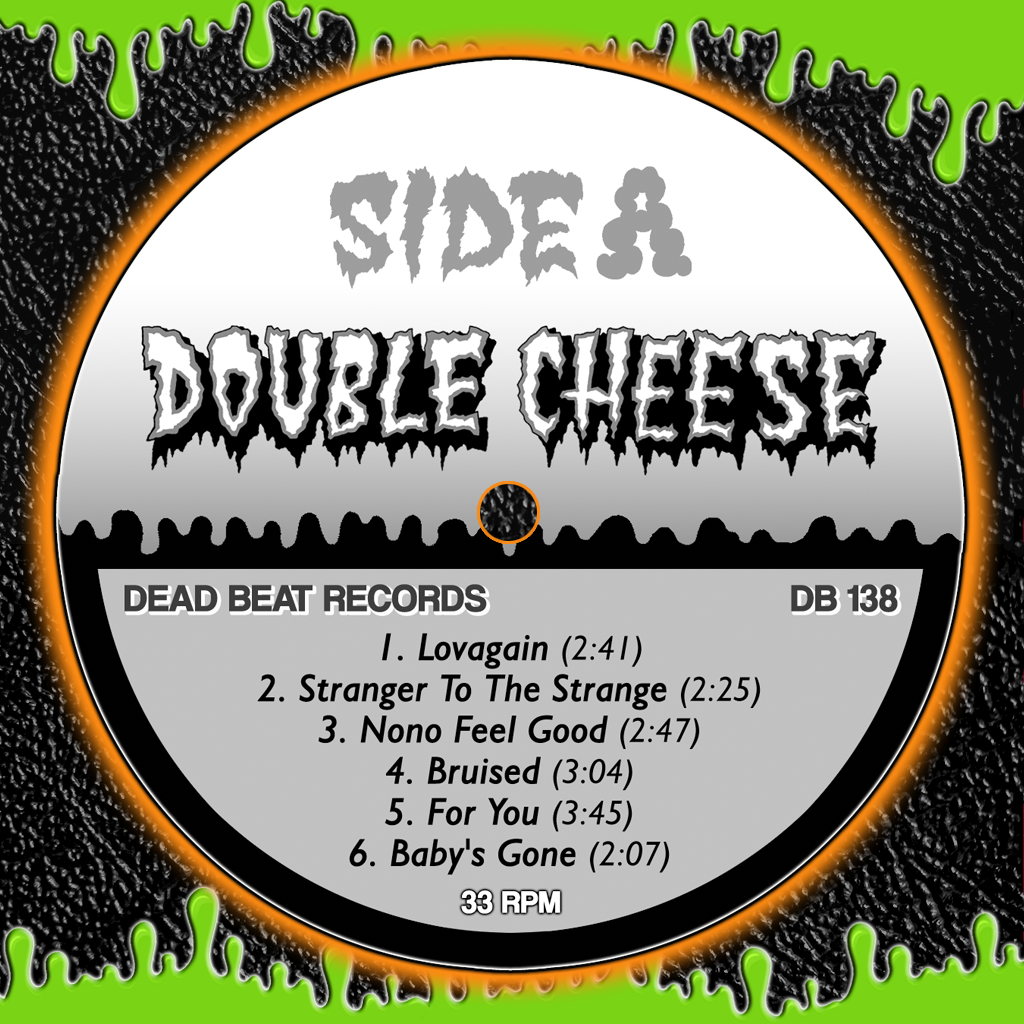 Double Cheese- Brain Damage LP ~BLACK LIPS!