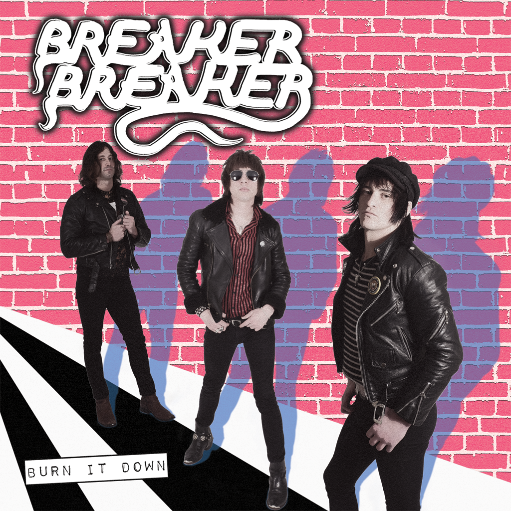 Breaker Breaker- Burn It Down LP ~SPECIAL EDITION CHERRY RED WAX LTD TO 100!