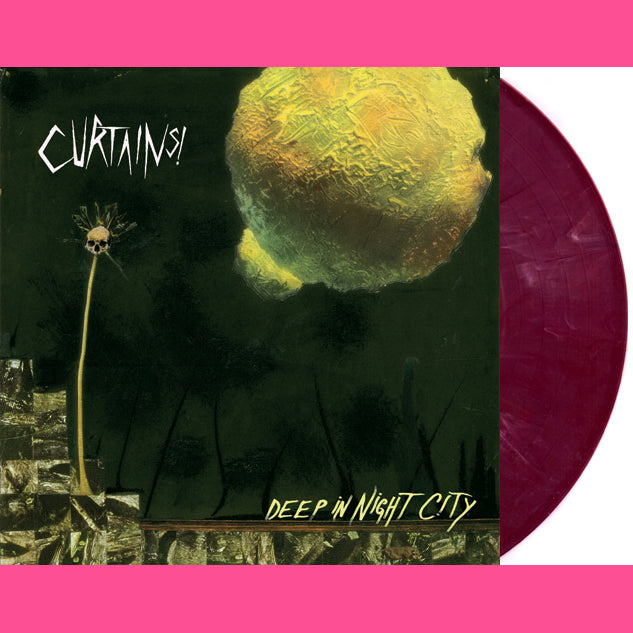 CURTAINS! - Deep In Night City LP ~CHROME / ELECTRIC EELS