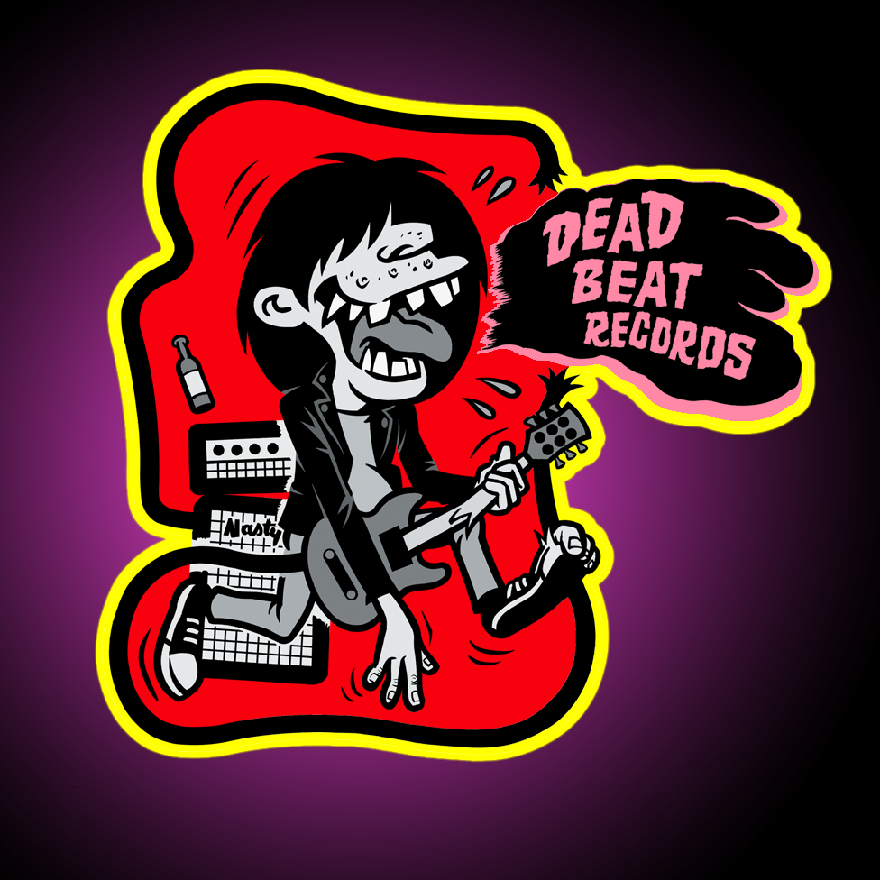 Dead Beat Records Square Puker Pin