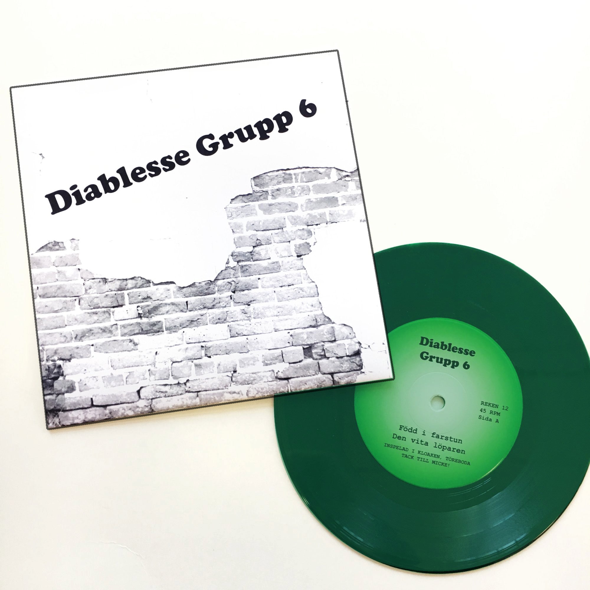 Diablesse Grupp 6- S/T 7” ~REISSUE / RARE GREEN WAX!