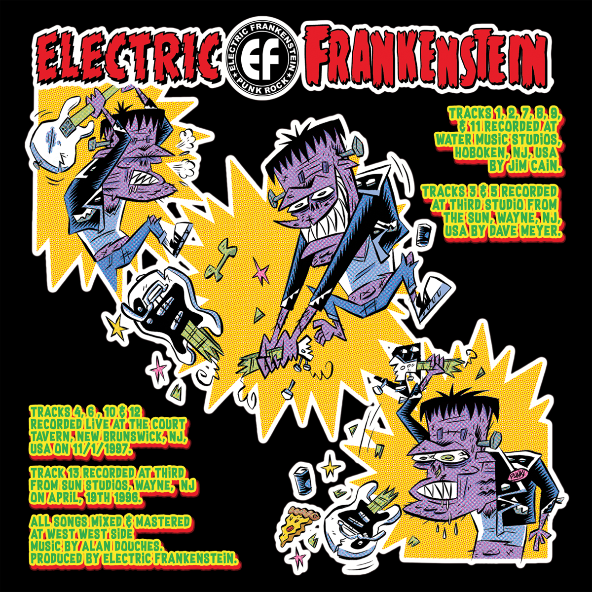 Electric Frankenstein- Rock ‘N Roll Monster (Revisited) CD ~REISSUE: EXPANDED EDITION W/ 3 BONUS TRACKS!
