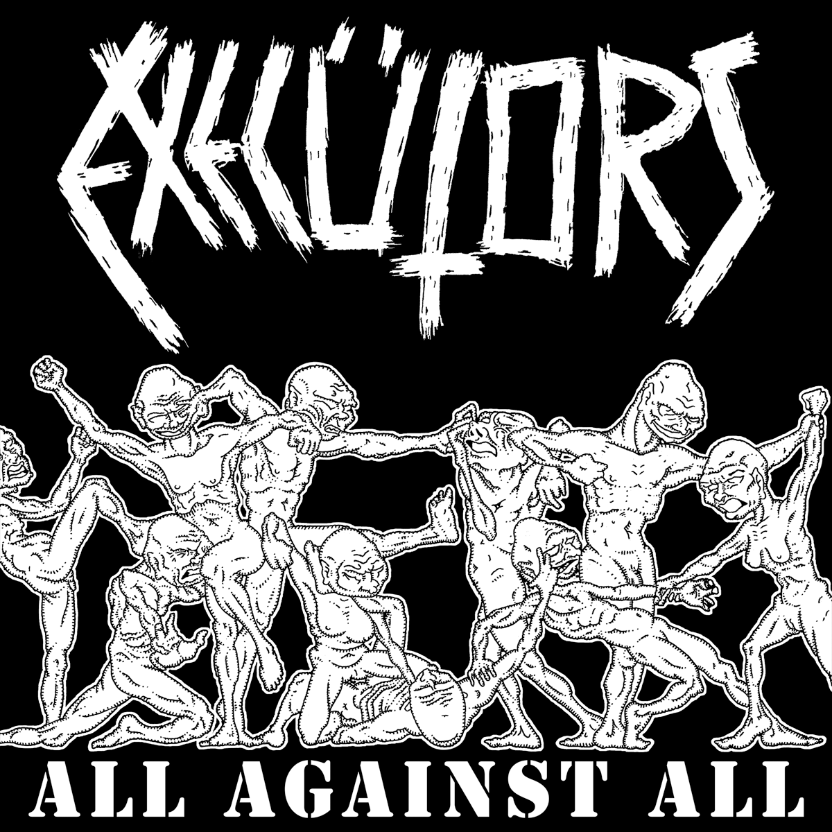 Execütors- All Against All LP ~LTD TO 100 ON WHITE WAX W/ PIN!