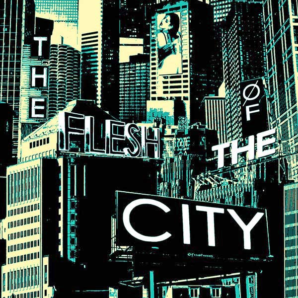 Flesh Of The City- S/T LP ~EX GAGGERS / RARE AUSTRALIAN PRESSING: CVR LTD TO 20 COPIES!