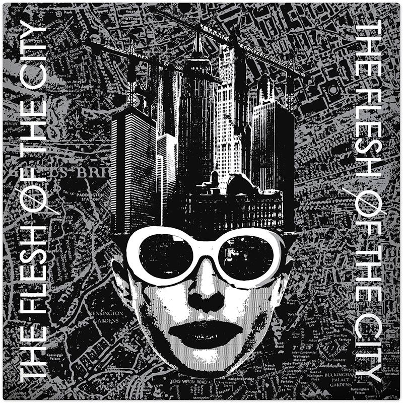 Flesh Of The City- S/T LP ~ EX GAGGERS / VERY RARE ALTERNATE COVER LTD TO 30!