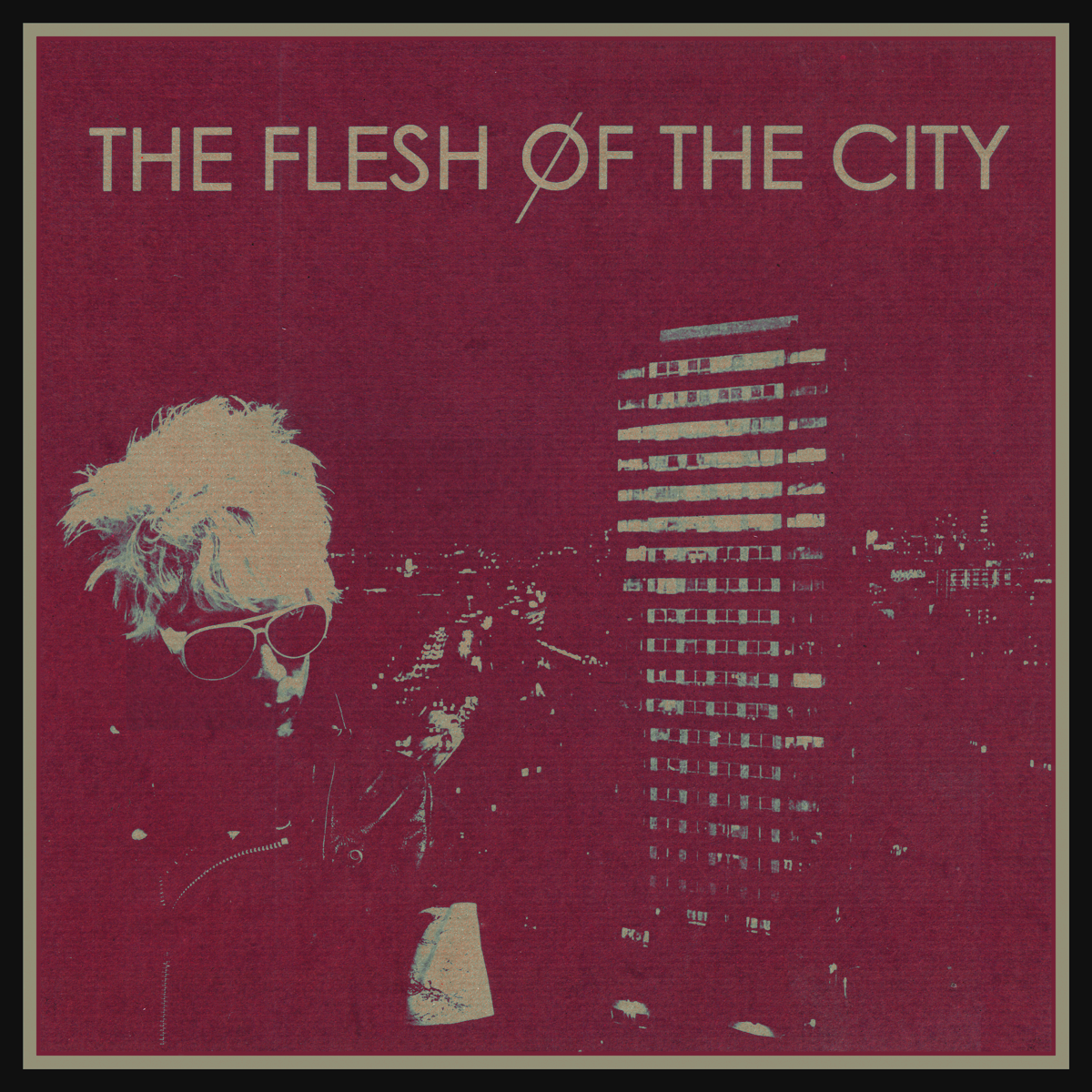 Flesh Of The City- S/T LP ~RARE MAGENTA ALTERNATE COVER LTD TO 30!