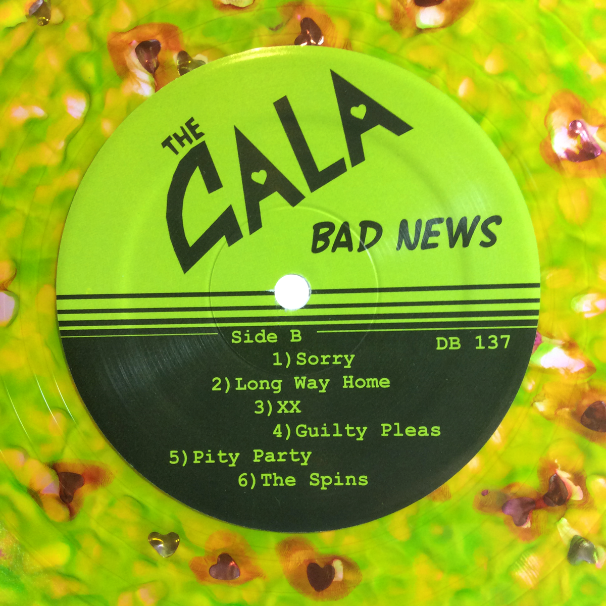 The Gala- Bad News LP ~HEAD FULLA FIRE HEART FULLA PUKE BUNDLE EDITION LTD TO 27!