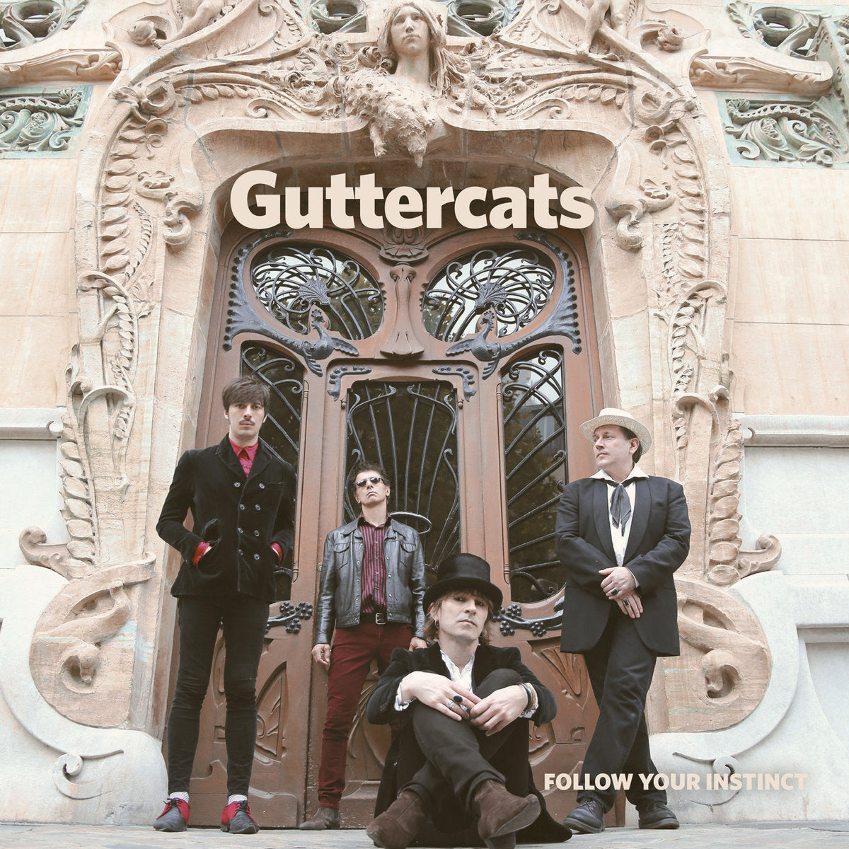 Guttercats- Follow Your Instinct LP ~RAREST RED WAX LTD TO 150 / GHOST HIGHWAY RECORDINGS!