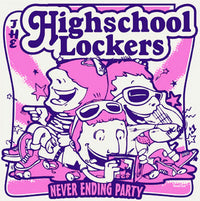 Highschool Lockers- Never Ending Party LP ~THE BRIEFS! - Tornado Ride - Dead Beat Records