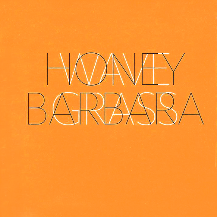 Honey Barbara- Wave Grass LP ~ORANGE SPLATTER WAX!