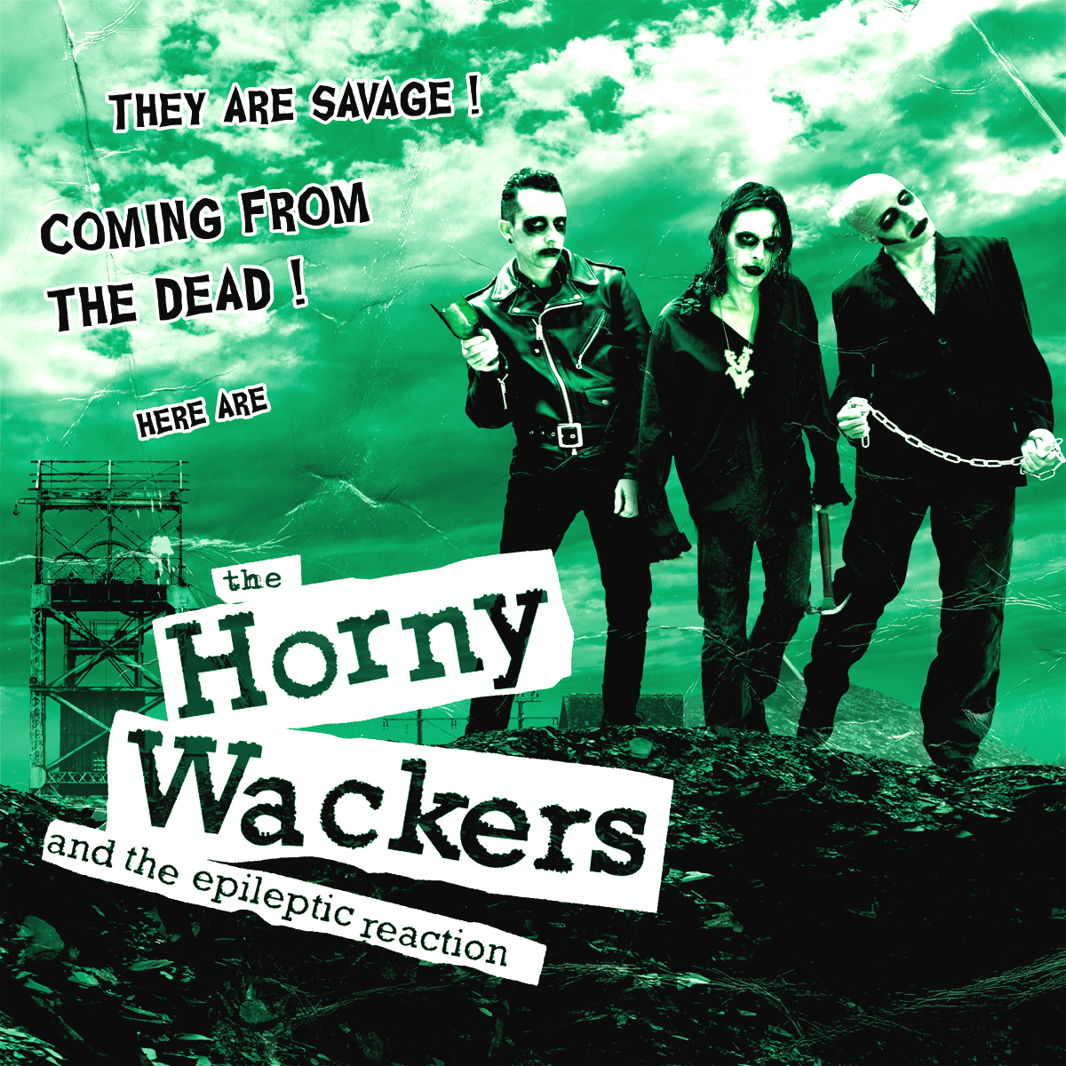 The Horny Wackers- They Are Savage! LP ~CRAMPS!