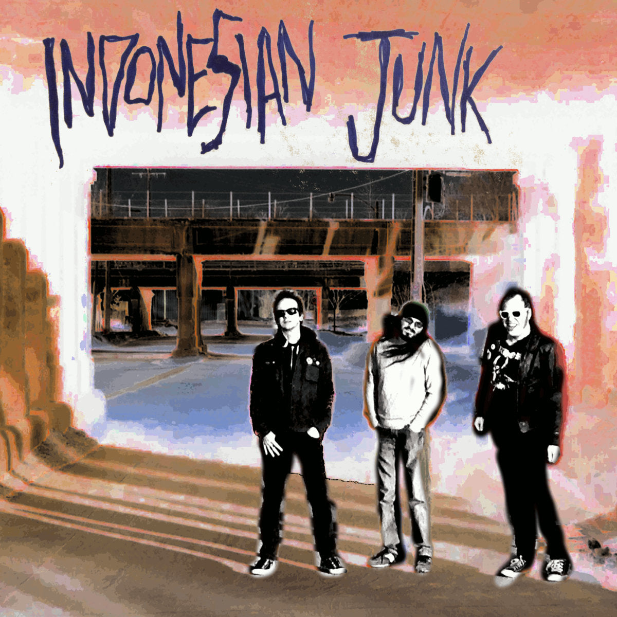 Indonesian Junk- S/T LP ~RARE CLEAR WAX LIMITED TO 100!