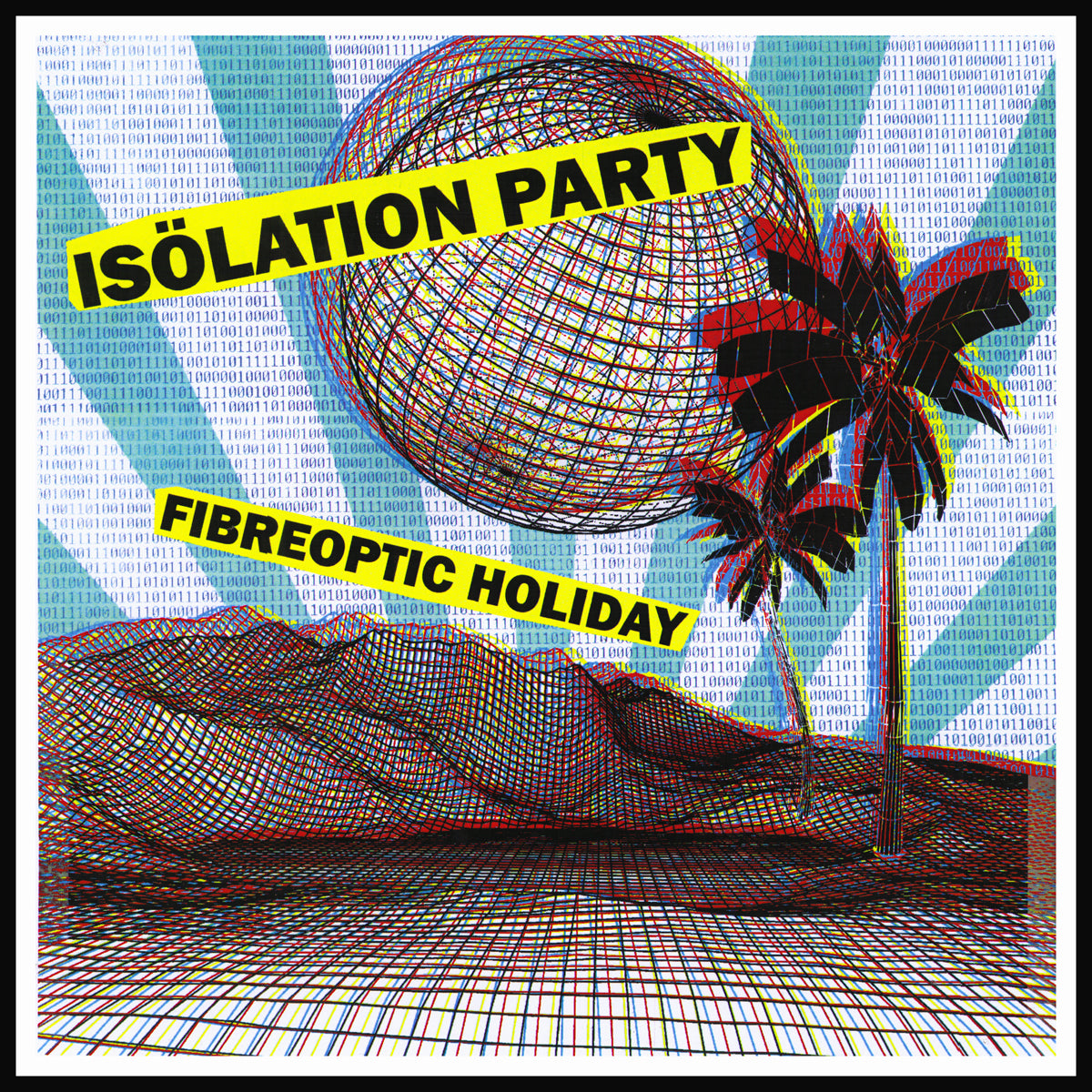 Isolation Party- Fiberoptic Holiday LP ~RARE ALTERNATE CVR LTD TO 50!