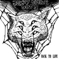 JERRY SPIDER GANG- Back to Life 7" ~300 PRESSED! - Frantic City - Dead Beat Records