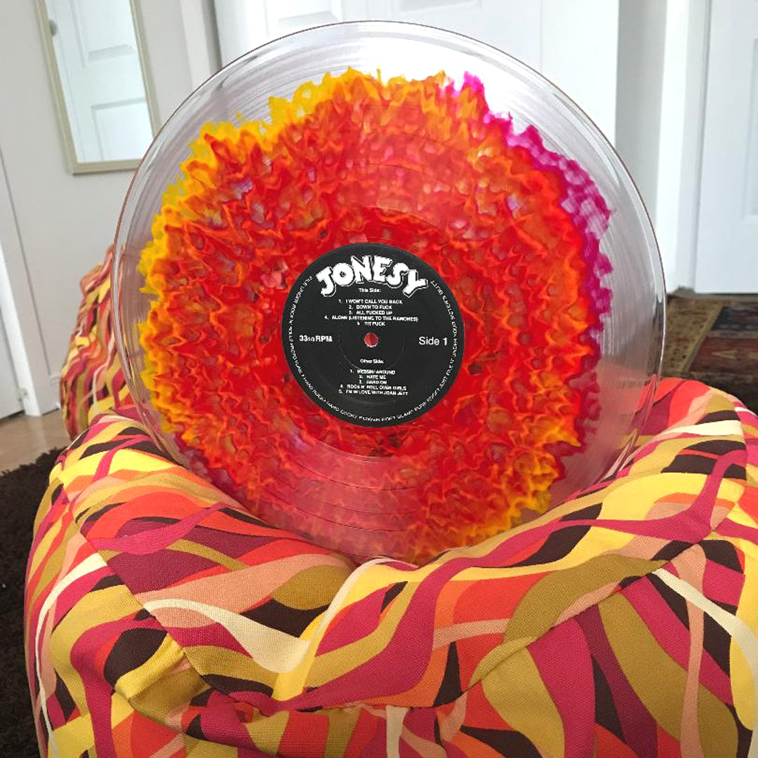 Jonesy- S/T LP ~FLAMETHROWER EDITION LIMITED TO 25!