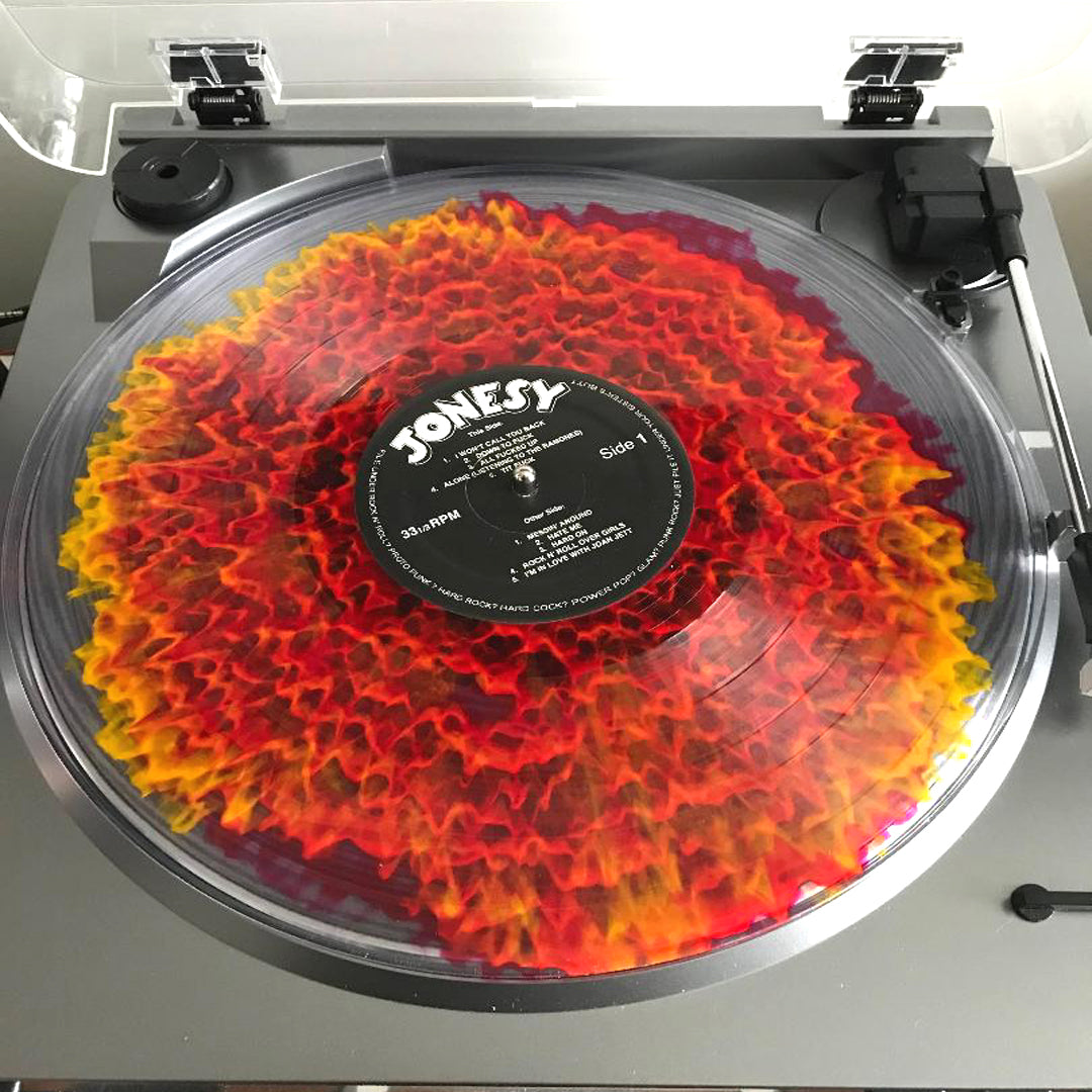 Jonesy- S/T LP ~FLAMETHROWER EDITION LIMITED TO 25!