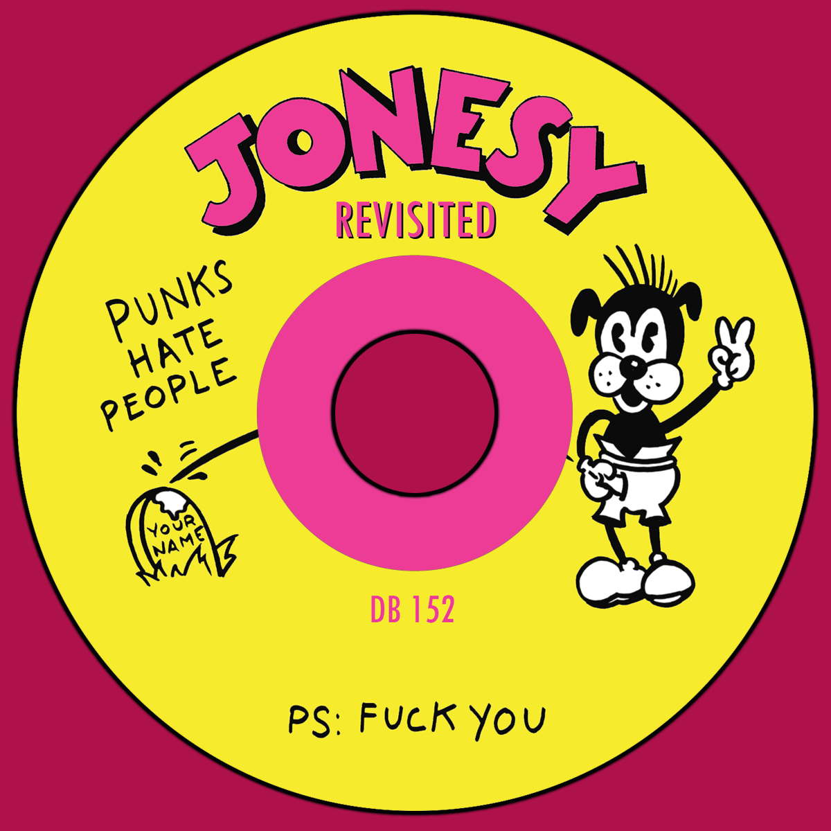 Jonesy- Revisited CD ~REISSUE W/ 5 UNRELEASED BONUS TRACKS!