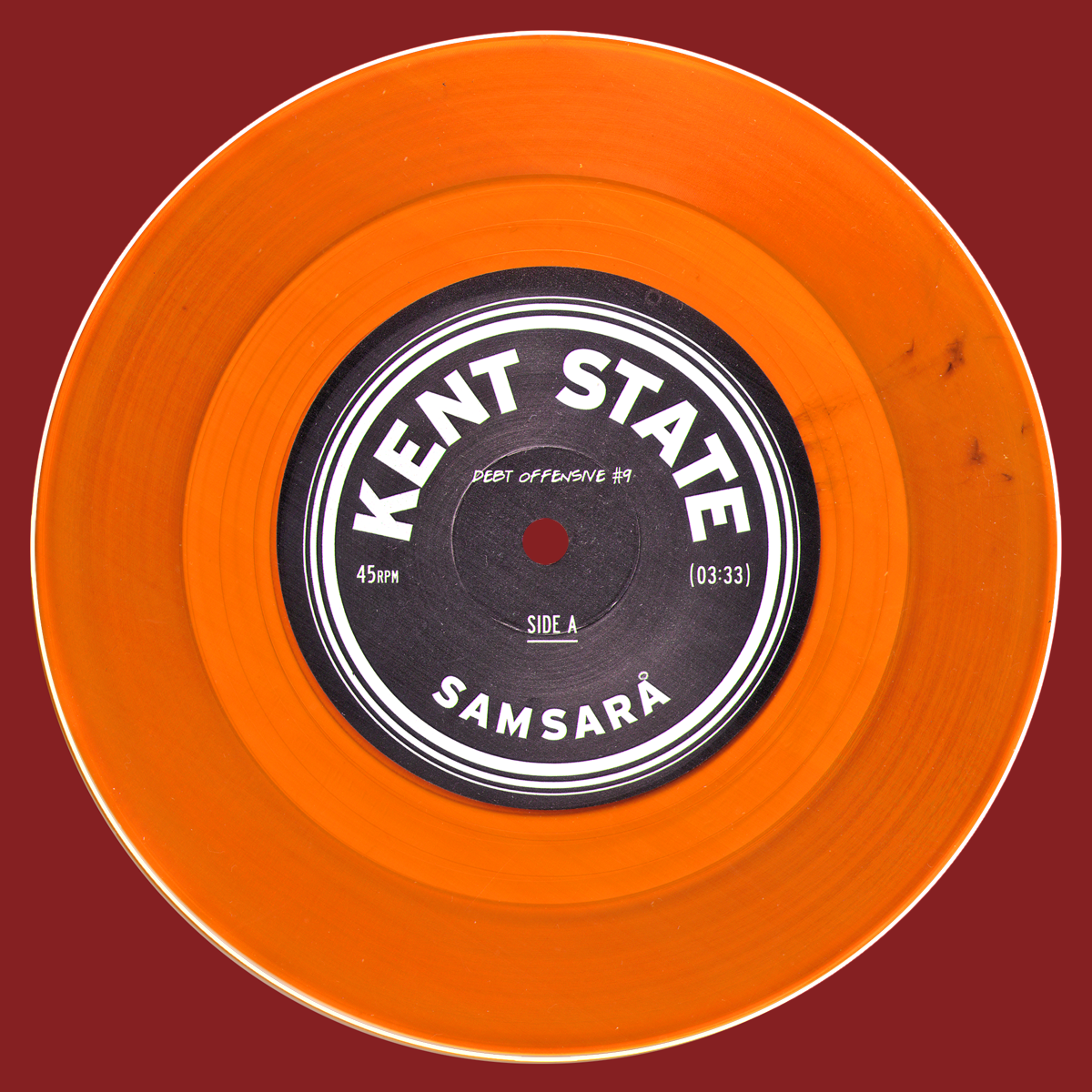 Kent State- Samsara 7” ~EX DEEP SLEEP / RARE ORANGE WAX!