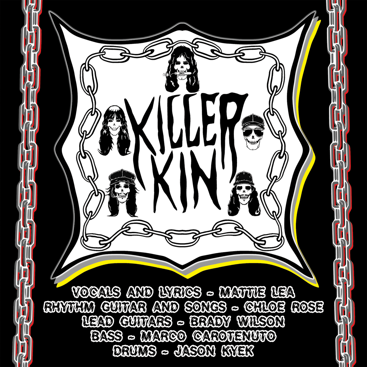 Killer Kin- S/T CD ~WITH 2 BONUS TRACKS!