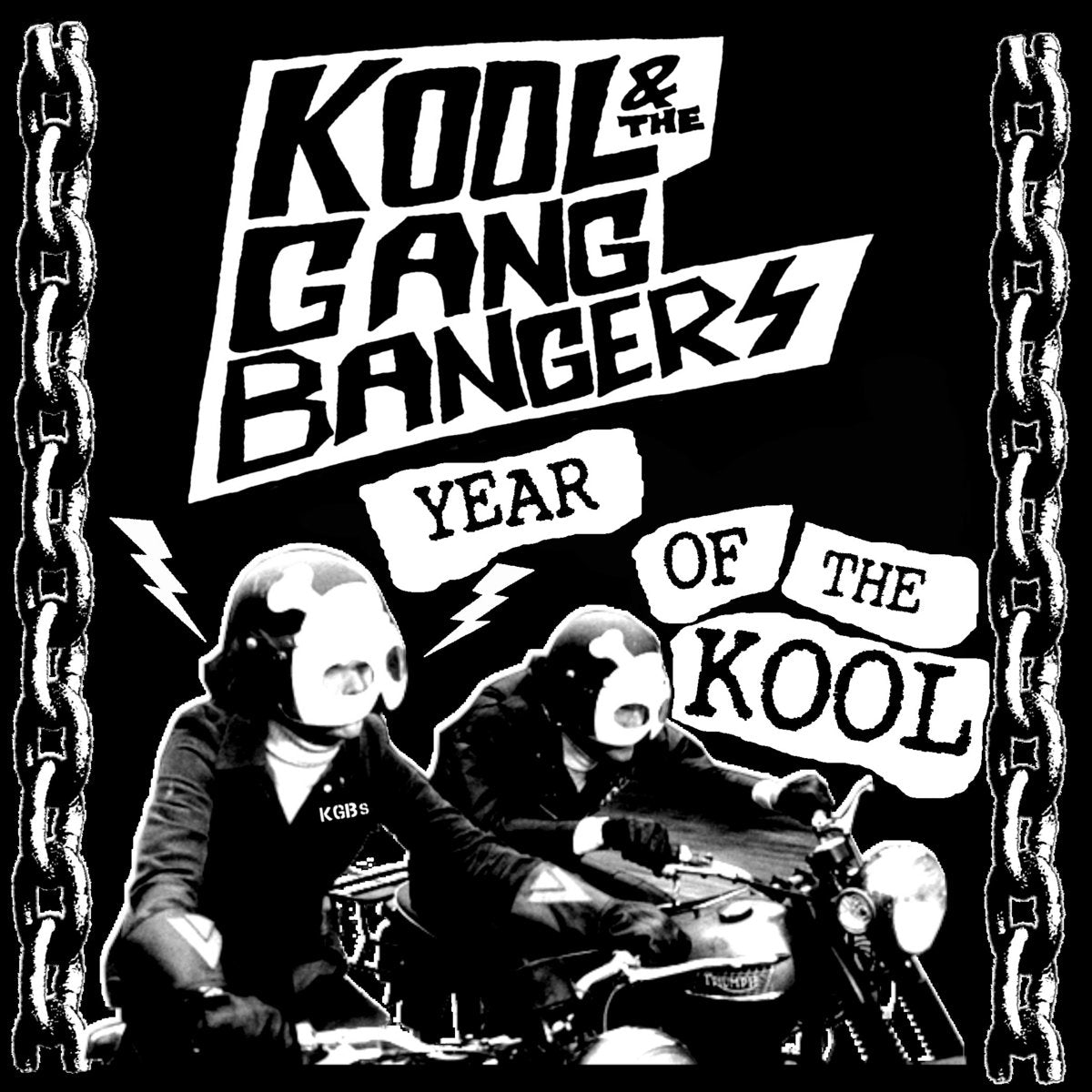 Kool & The Ganbangers- Year Of The Kool 7" ~KILLER / LTD INVERTED COVER EDITION!