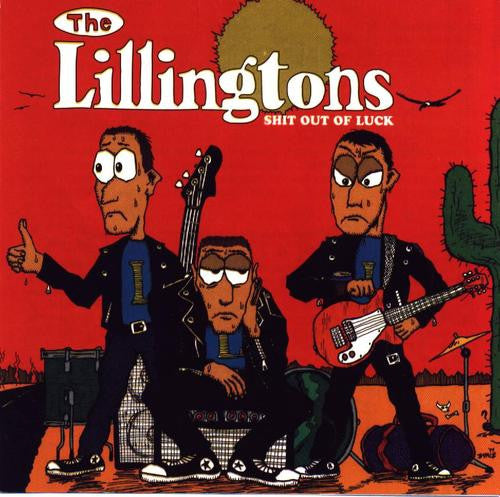 The Lillingtons- Shit Out Of Luck CS ~250 PRESSED! - Jolly Ronnie - Dead Beat Records