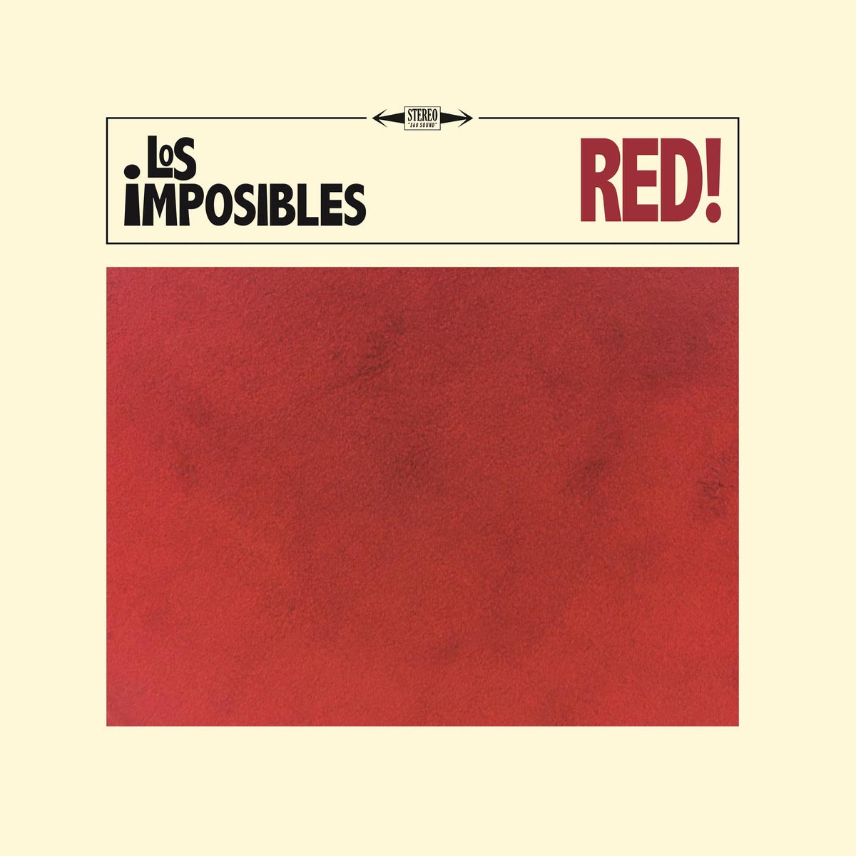 Los Imposibles- Red LP ~FUZZTONES!