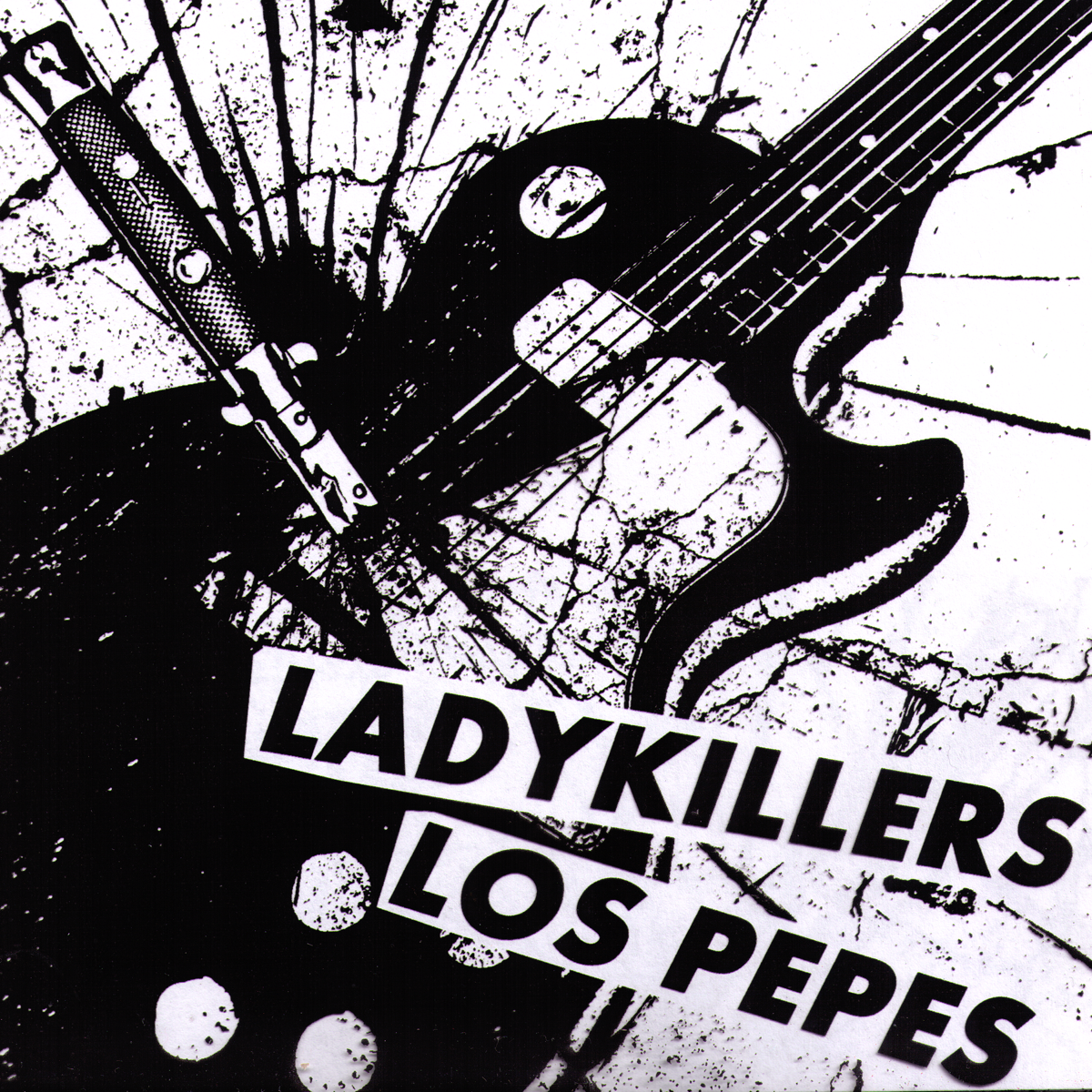 Los Pepes / Ladykillers- Split 7"~RARE TRANSPARENT ACETATE CVR LTD TO 50!