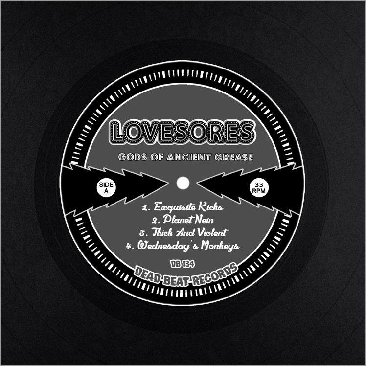 Lovesores- Gods Of Ancient Grease LP ~EX HUMPERS!