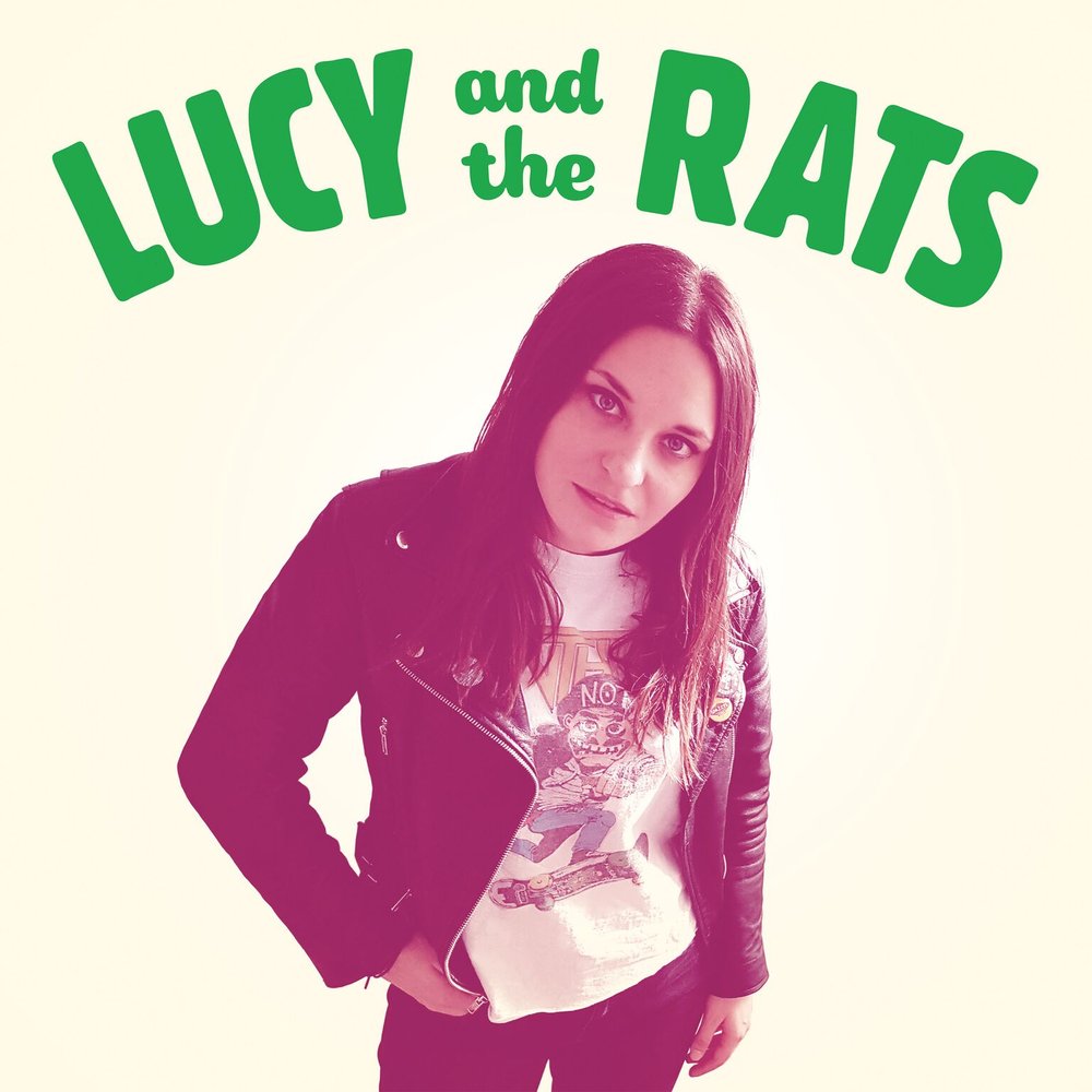 Lucy And The Rats- S/T LP ~RARE GREEN WAX!