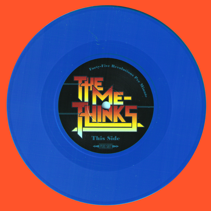 The Me-Thinks- Mr Dude 7” ~W/ 3-D GLASSES! - Indian Casino - Dead Beat Records - 2