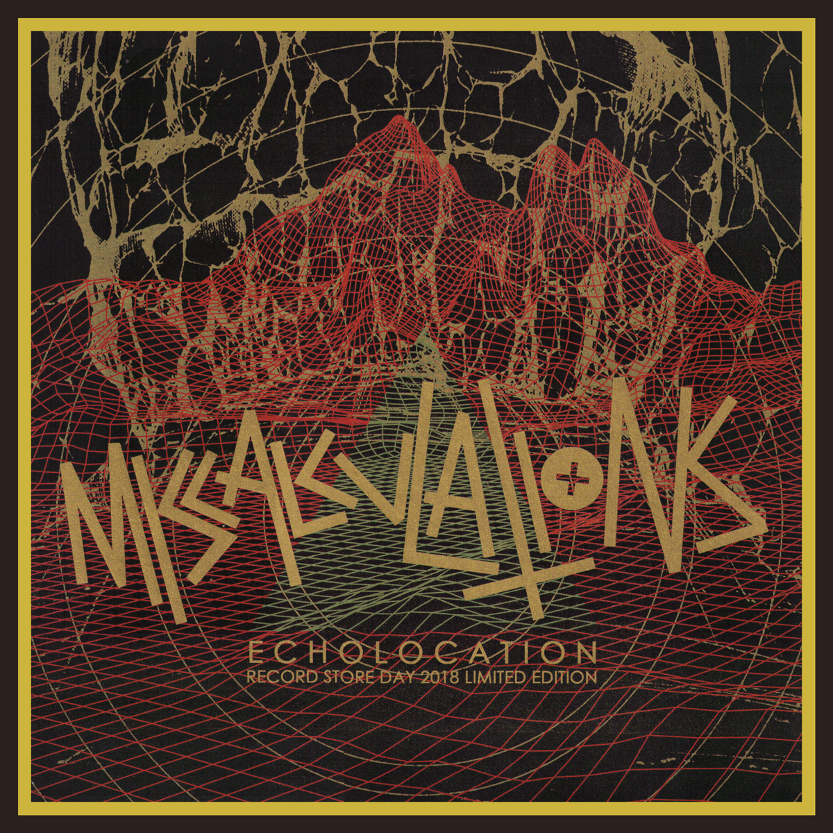 Miscalculations- Echolocation LP ~RAREST COVER LTD TO 20 NUMBERED COPIES!