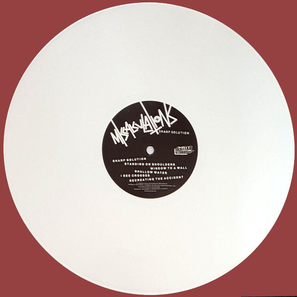 Miscalculations- Sharp Solution LP ~WHITE WAX + SILK SCREENED B-SIDE!