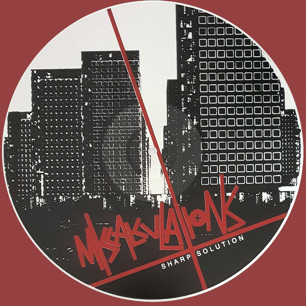 Miscalculations- Sharp Solution LP ~WHITE WAX + SILK SCREENED B-SIDE!