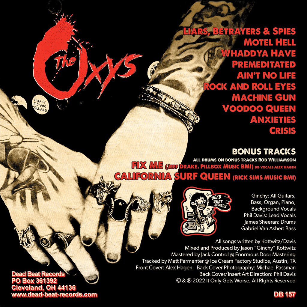 The Oxys- A Date With The Oxys CD ~WITH 2 ADDITIONAL UNRELEASED BONUS TRACKS!