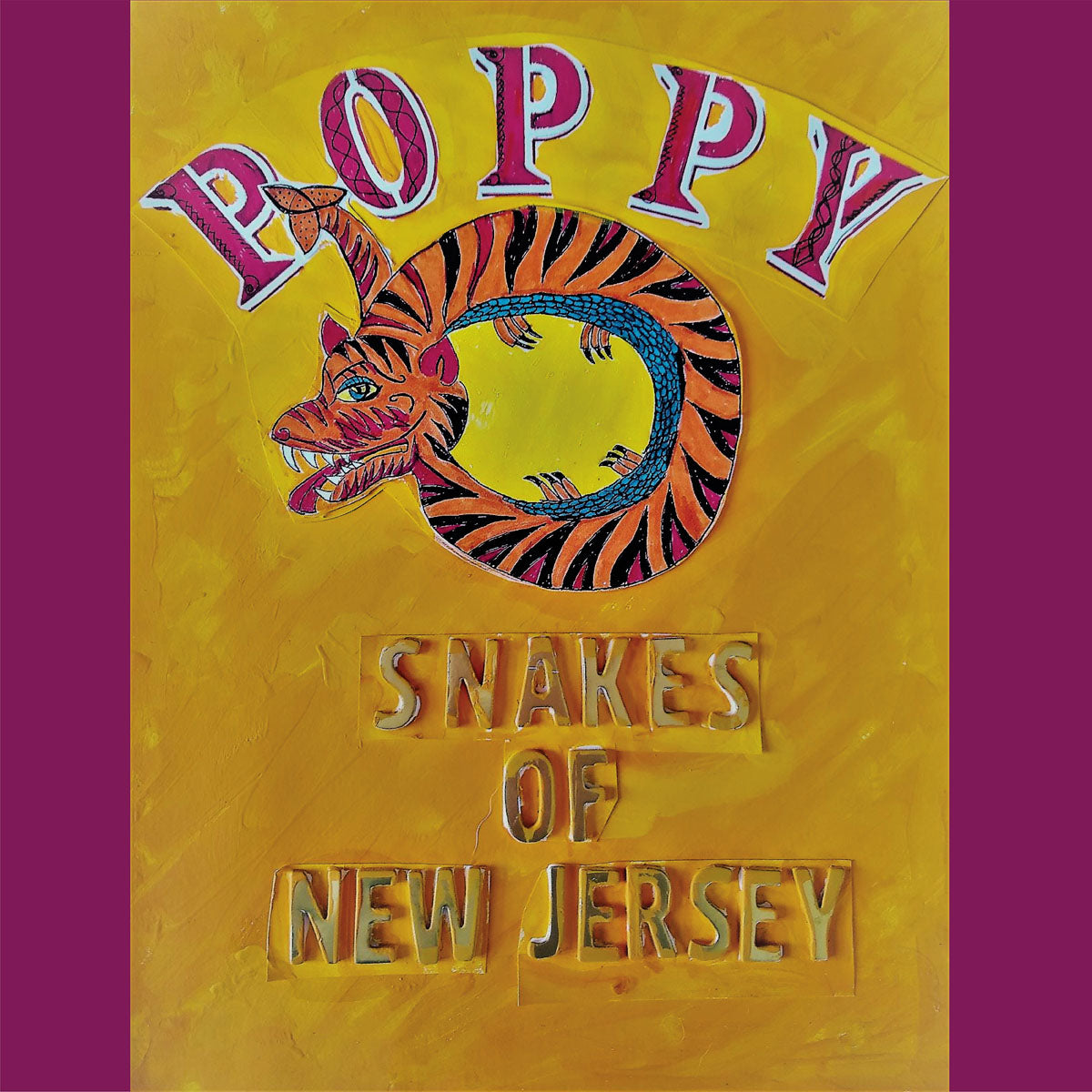Poppy- Snakes Of New Jersey LP ~EX ELECTRIC LOVE MUFFIN / SCRAM!