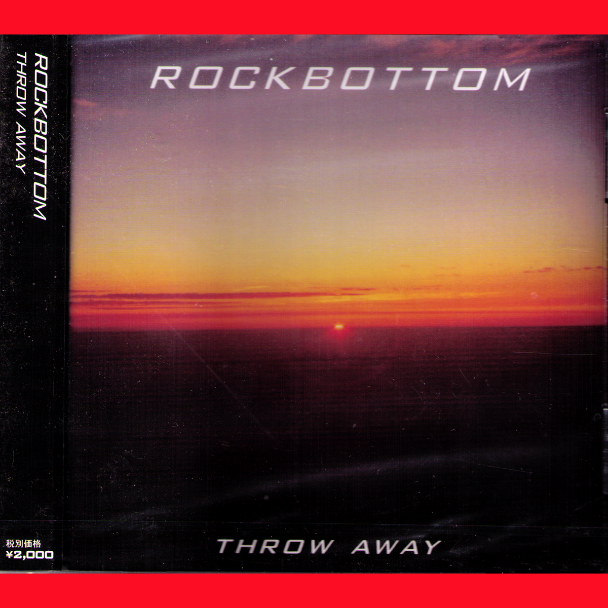 Rockbottom- Throw Away CD ~EX RAYDIOS!
