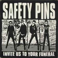 Safety Pins- Invite Us To Your Funeral LP ~GG ALLIN! - Dead Beat - Dead Beat Records